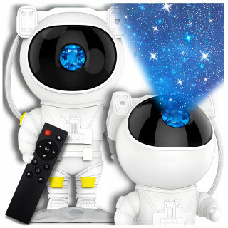 PROJEKTOR ASTRONAUT STARS SVETLO BLUETOOTH LED Hviezdna obloha